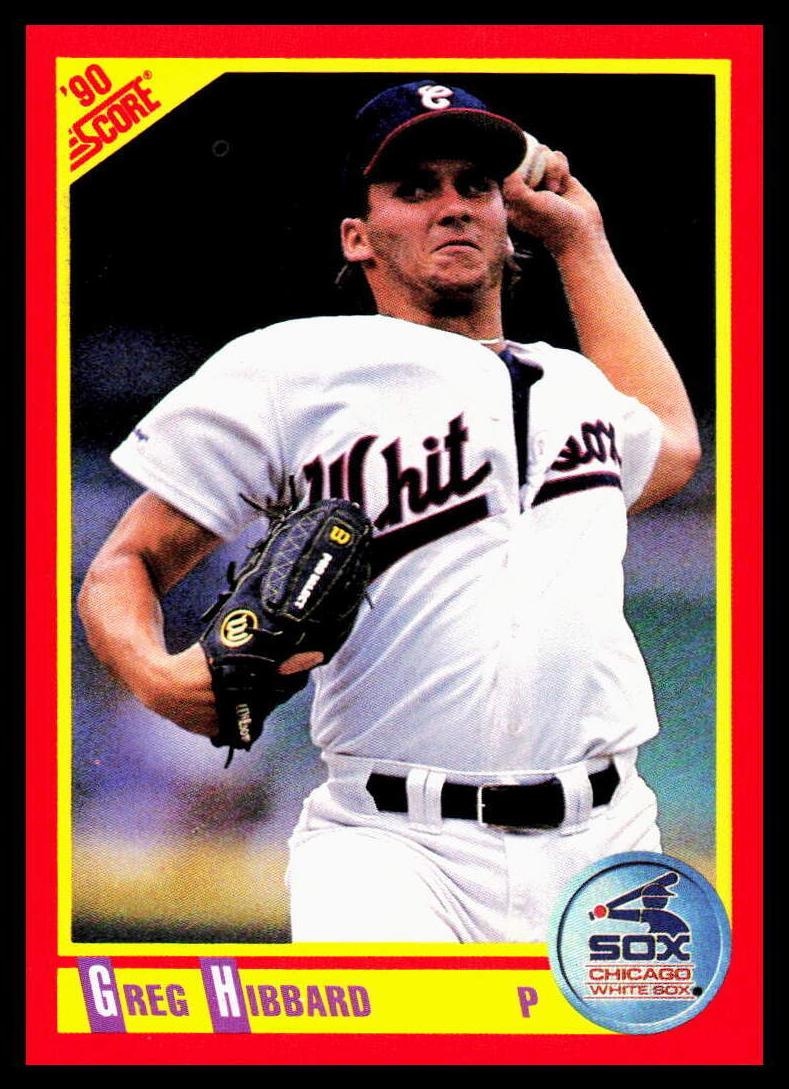 1990 Score Greg Hibbard #369 card