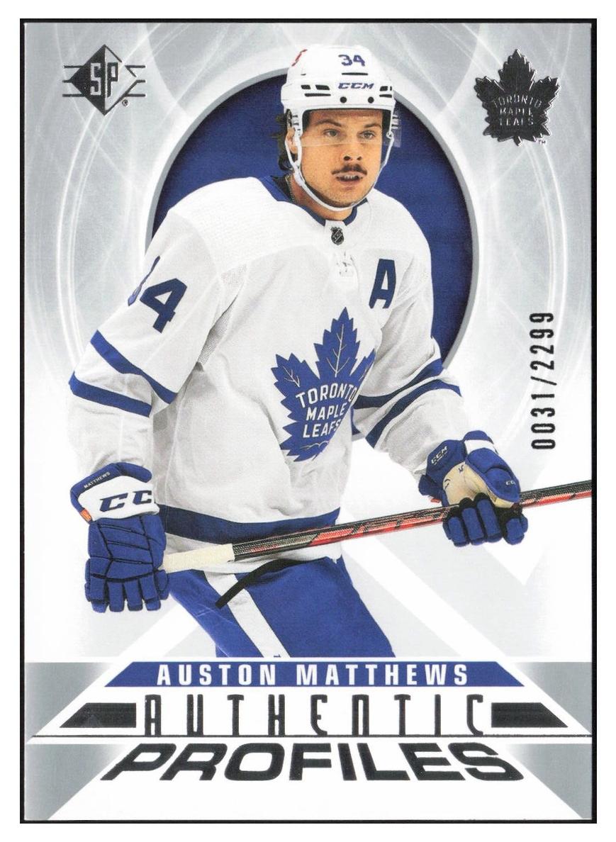 2020 SP Auston Matthews [Gold] #AP20 card