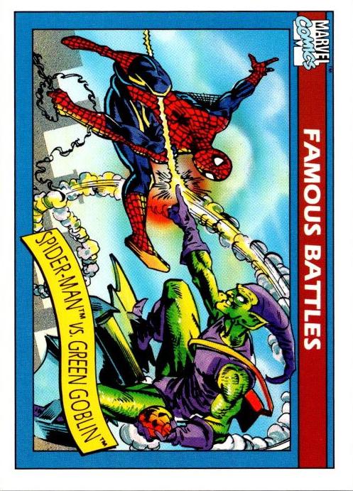 1990 Impel Marvel Universe Spider-Man #111 card