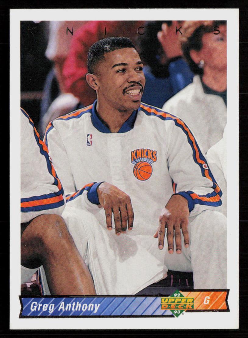 1992 Upper Deck Greg Anthony #236 card