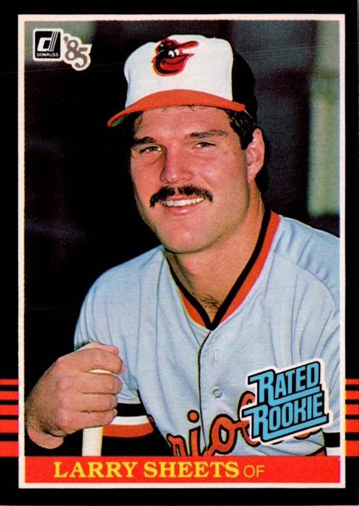 1985 Donruss Larry Sheets #36 card