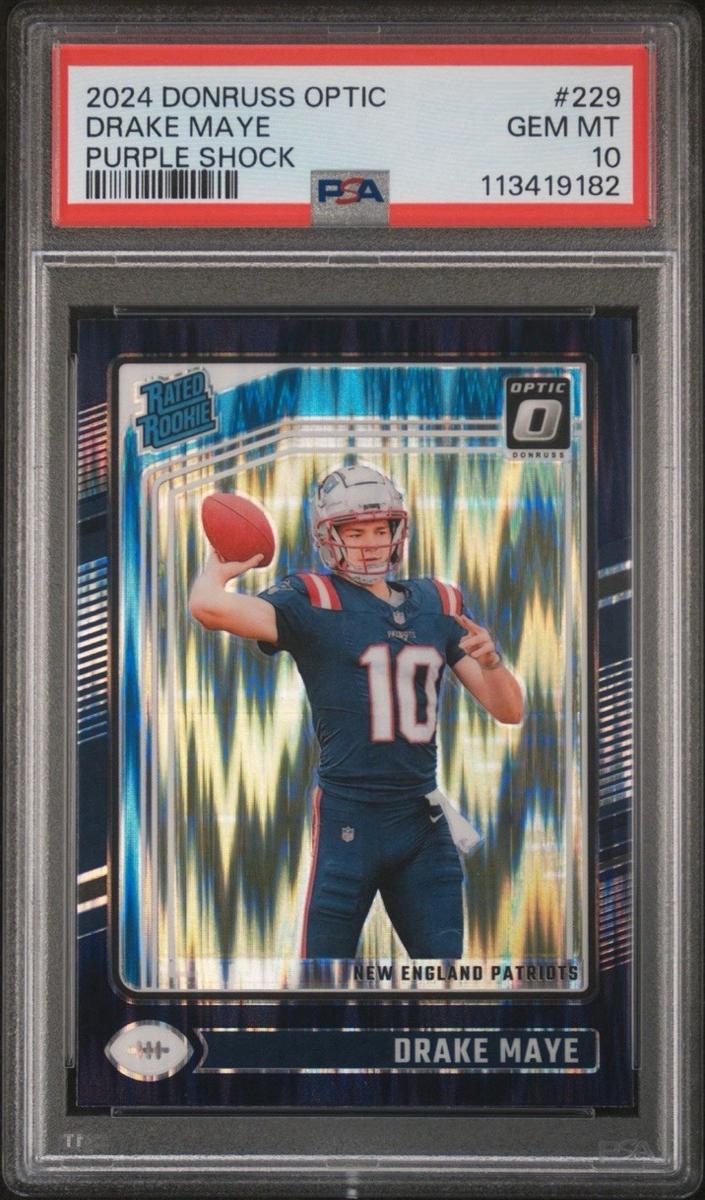 Drake Maye - 2024 Donruss Optic Football