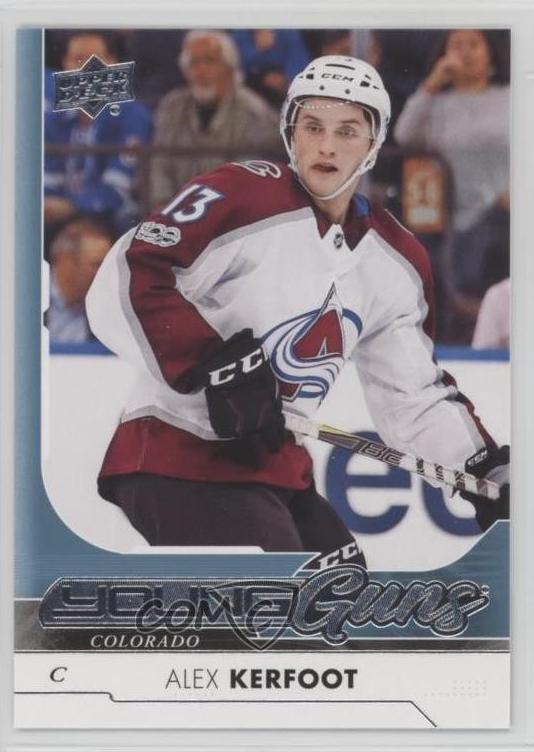 2017 Upper Deck Alex Kerfoot #209 card