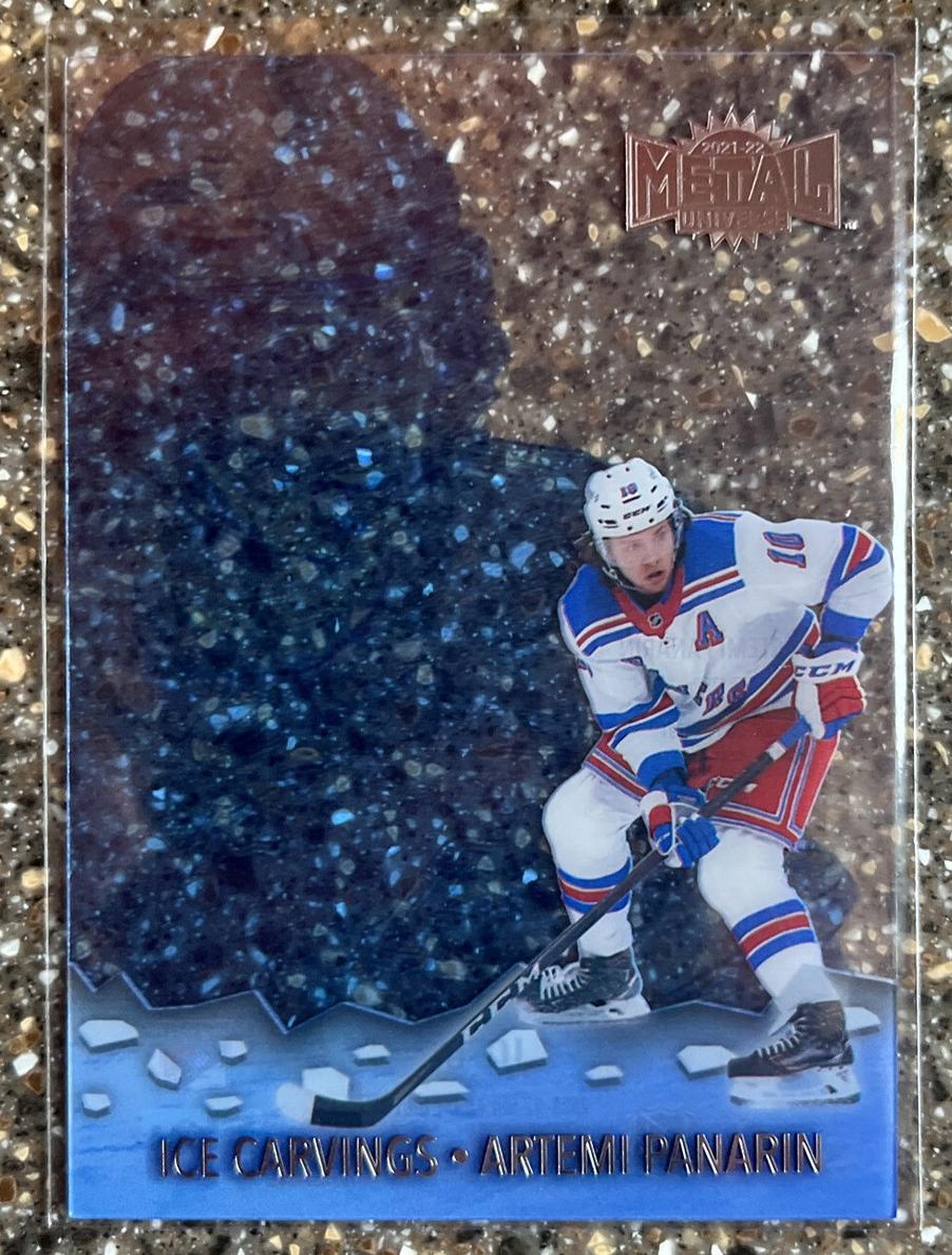 2021 Skybox Metal Universe Artemi Panarin #IC-6 card
