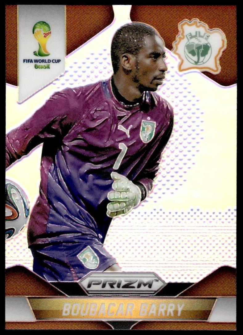 2014 Panini Prizm World Cup Boubacar Barry [Silver] #57 card