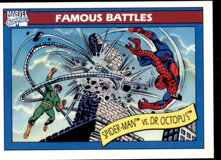 1990 Impel Marvel Universe Spider-Man #93 card