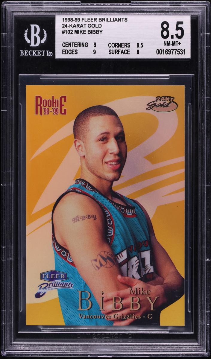 1998 Mike Bibby [Gold] #102