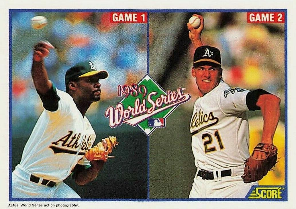 1990 World Series Games 1 & 2 #700