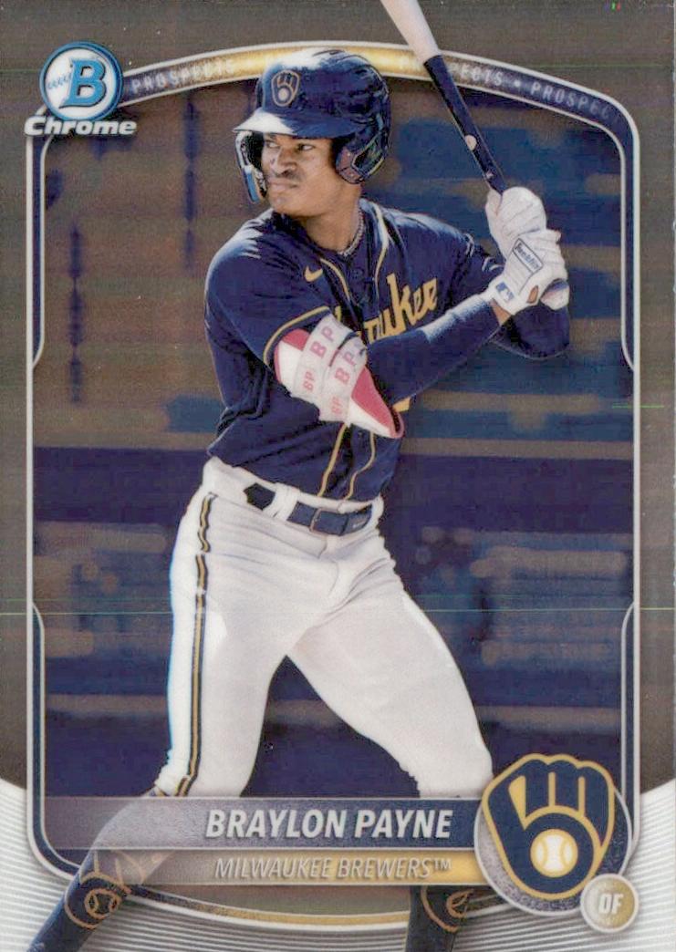 Braylon Payne 2025 Bowman Chrome Prospects card
