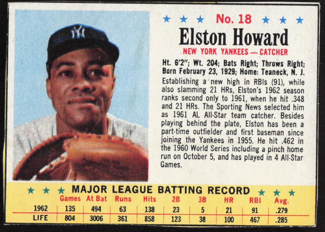 1963 Elston Howard #18
