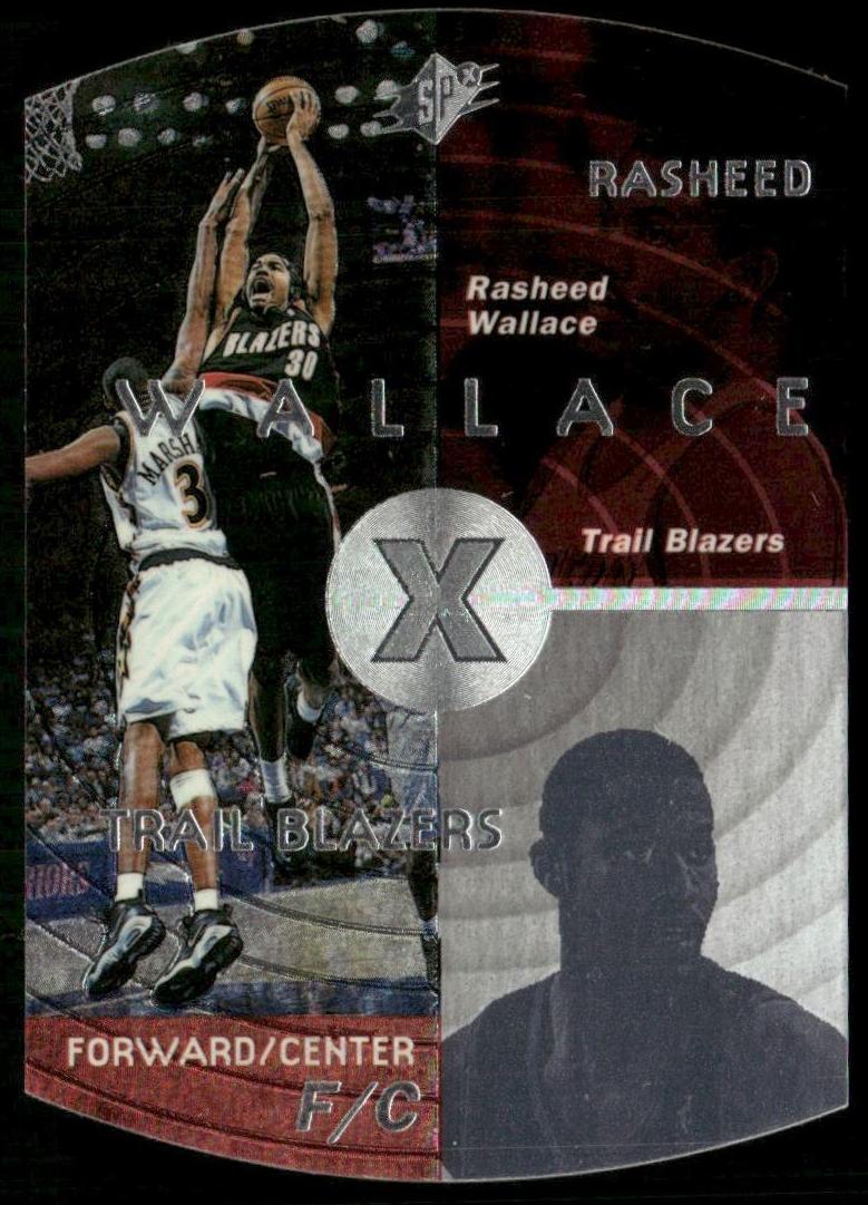 1997 SPx Rasheed Wallace #35 card