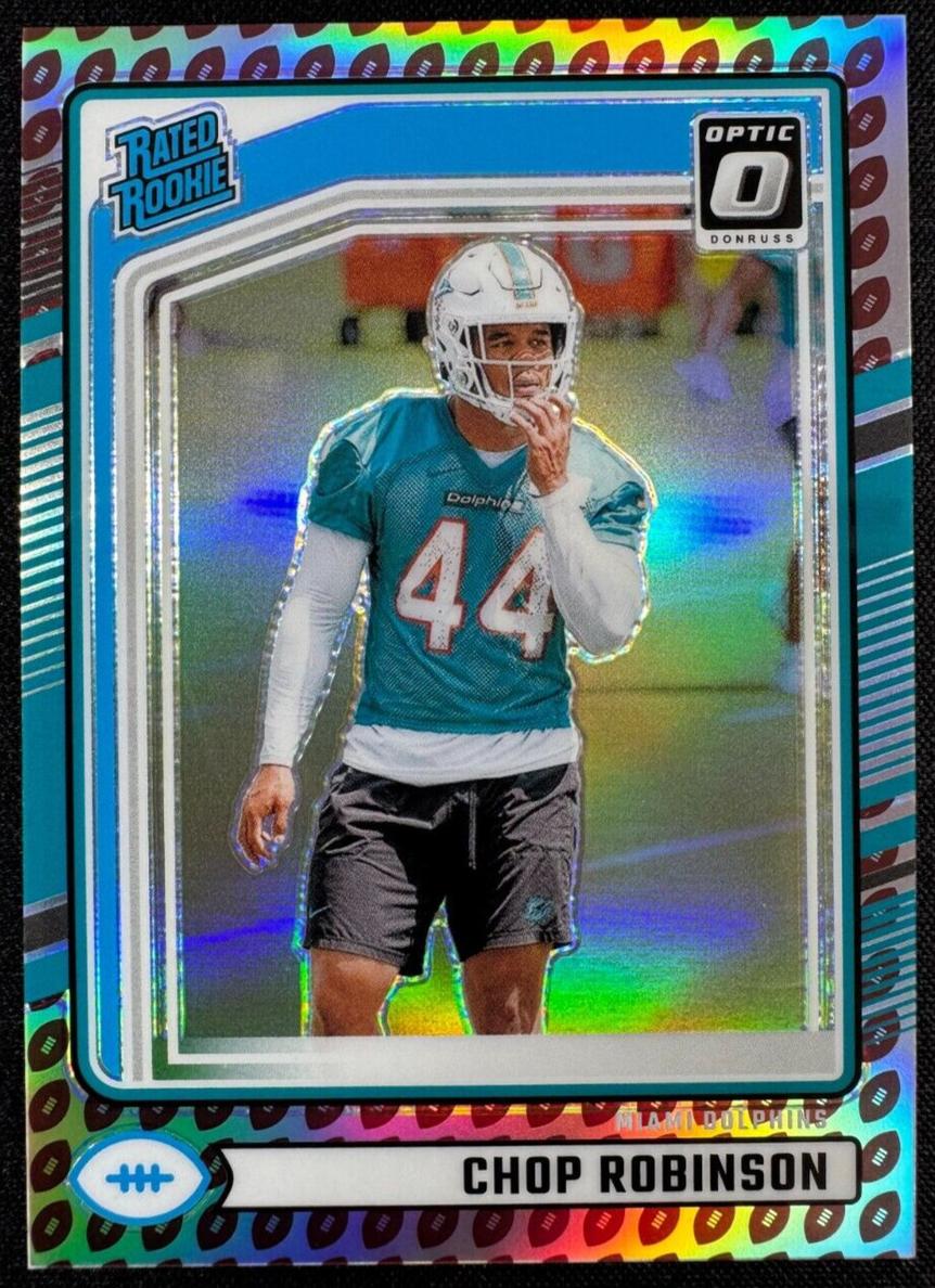 Chop Robinson 2024 Donruss Football card