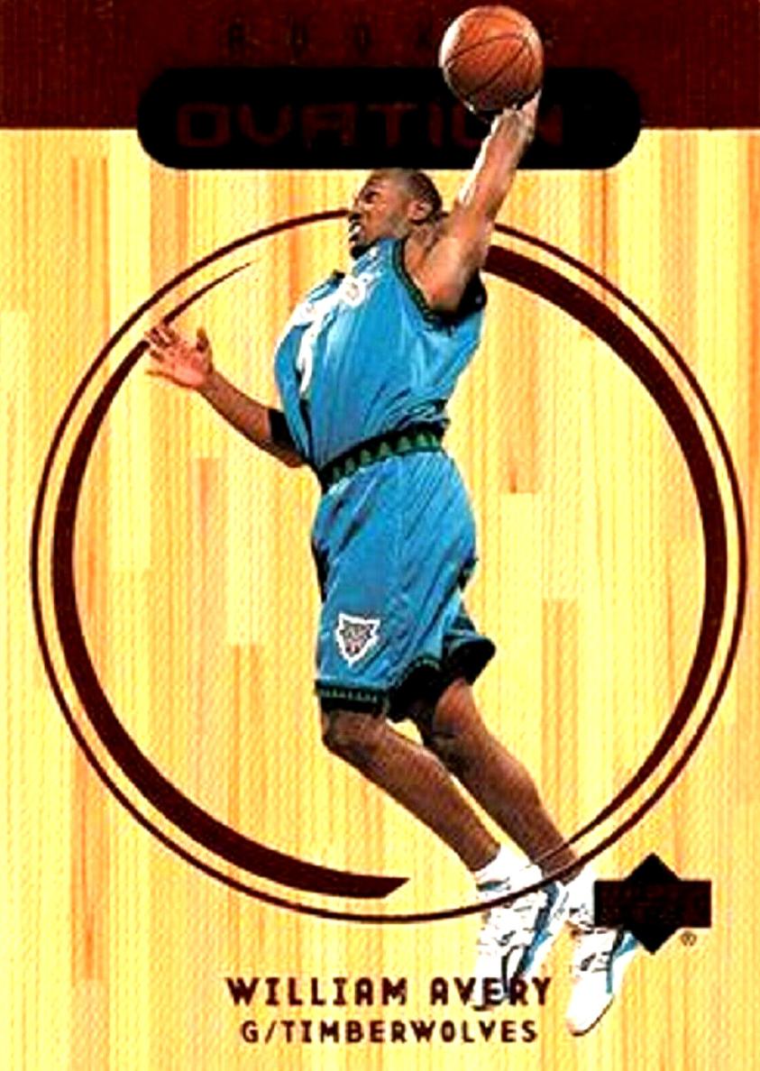 1999 Upper Deck Ovation William Avery #74 card