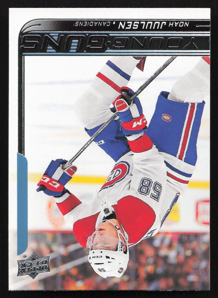 2018 Upper Deck Noah Juulsen #482 card