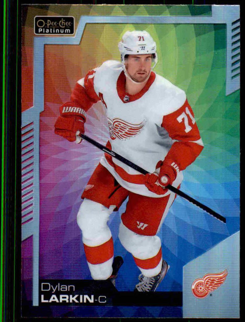 2020 O-Pee-Chee Platinum Dylan Larkin #15 card
