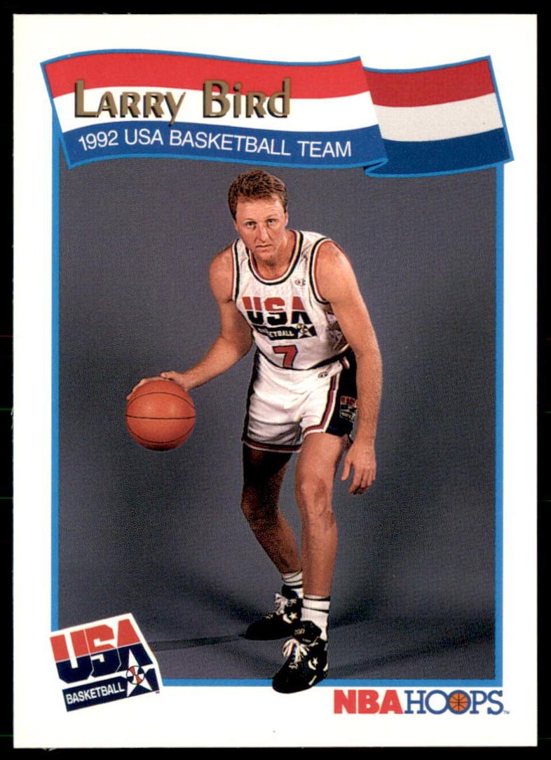1991 Hoops McDonald's Larry Bird #52 card