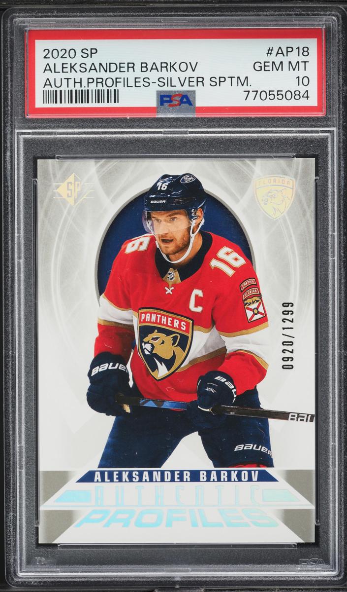 2020 SP Aleksander Barkov [Silver Spectrum] #AP18 card