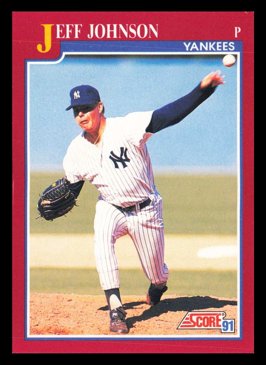 1991 Jeff Johnson #110T