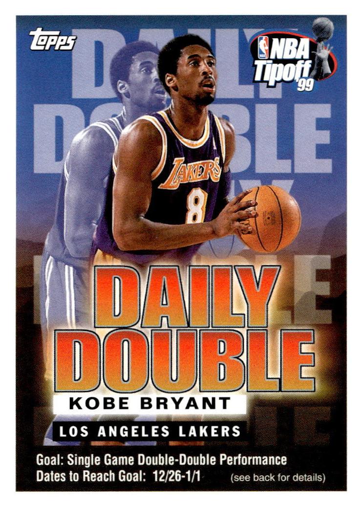 1999 Kobe Bryant #NNO