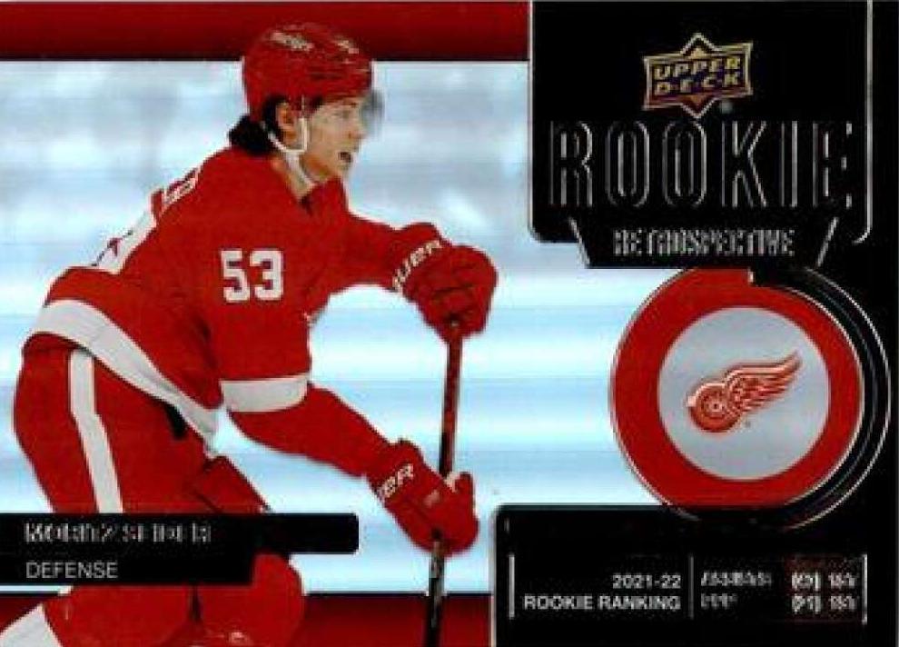2022 Upper Deck Moritz Seider [Gold] #RR-17 card