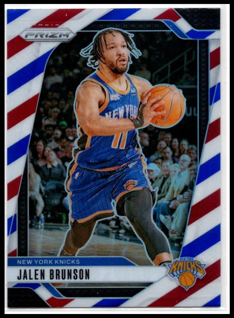 Jalen Brunson 2024-25 Prizm Basketball card