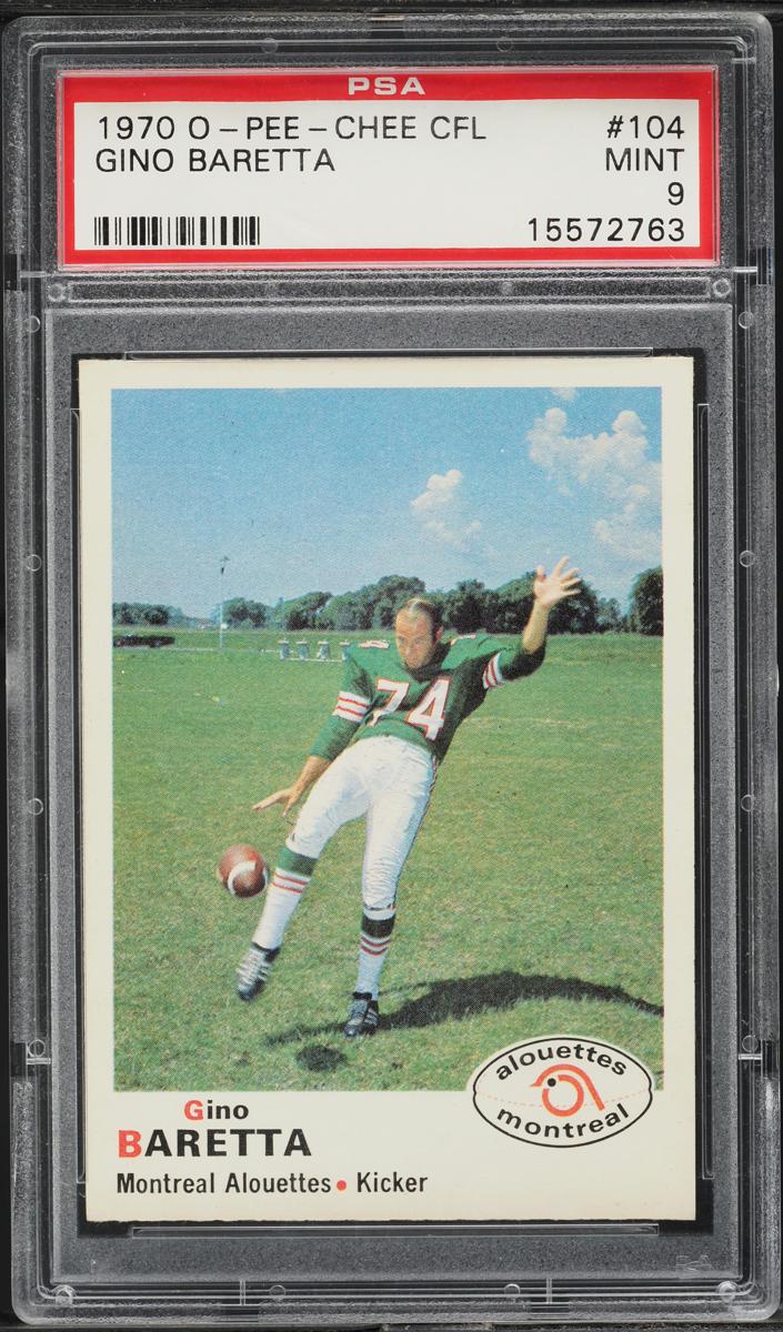 1970 Gino Baretta #104