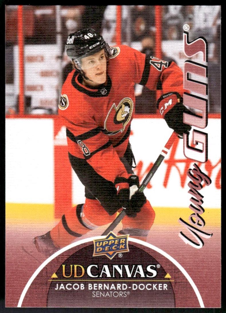 2021 Upper Deck Jacob Bernard-Docker #C113 card