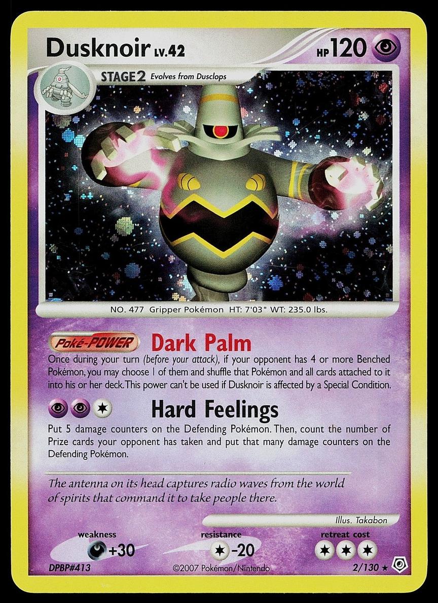 Dusknoir 2007 Pokemon Diamond & Pearl