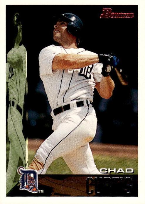 1995 Bowman Chad Curtis #340 card
