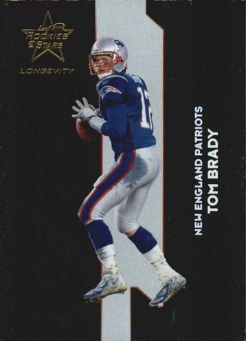 2006 Leaf Rookies & Stars Tom Brady [Longevity] #65 card