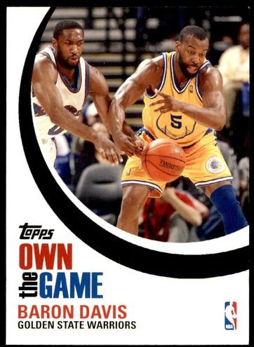 2007 Topps Baron Davis #OTG6 card