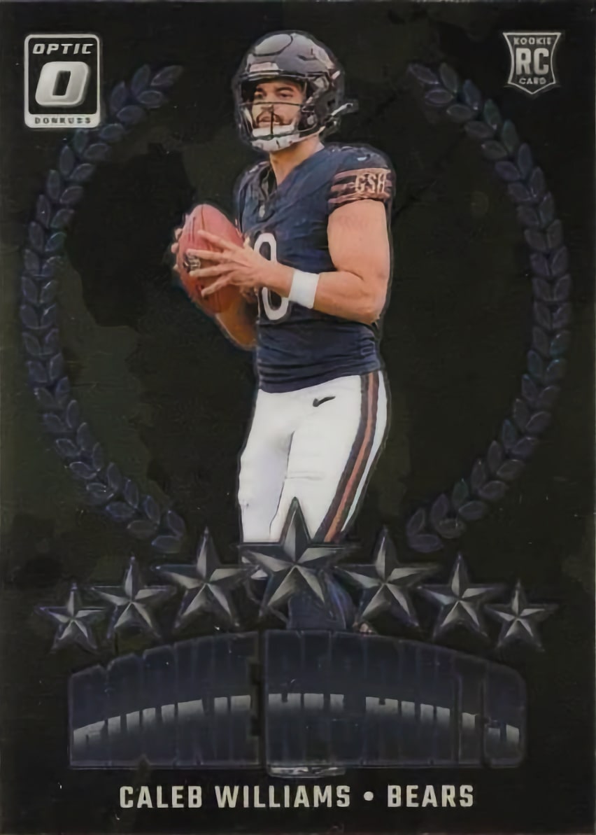 Caleb Williams 2024 Donruss Optic Rookie Recruits Football