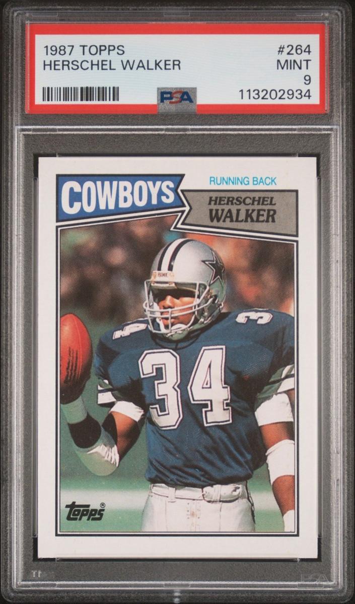 Herschel Walker 1987 Topps Football