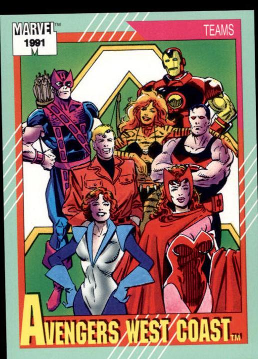 1991 Avengers West Coast #152