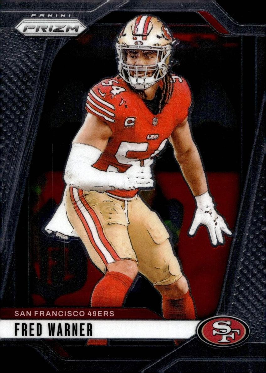 Fred Warner 2024 Prizm Football card