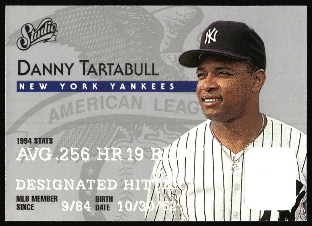 1995 Danny Tartabull #134
