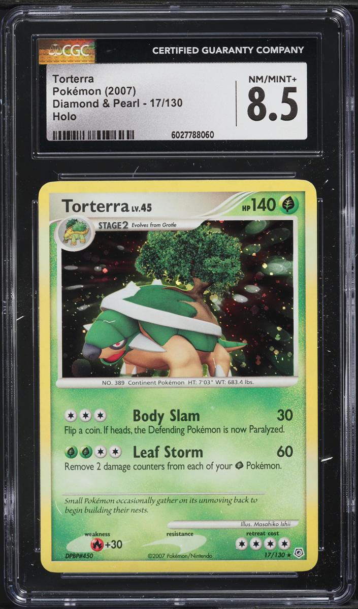 Torterra 2007 Pokemon Diamond & Pearl