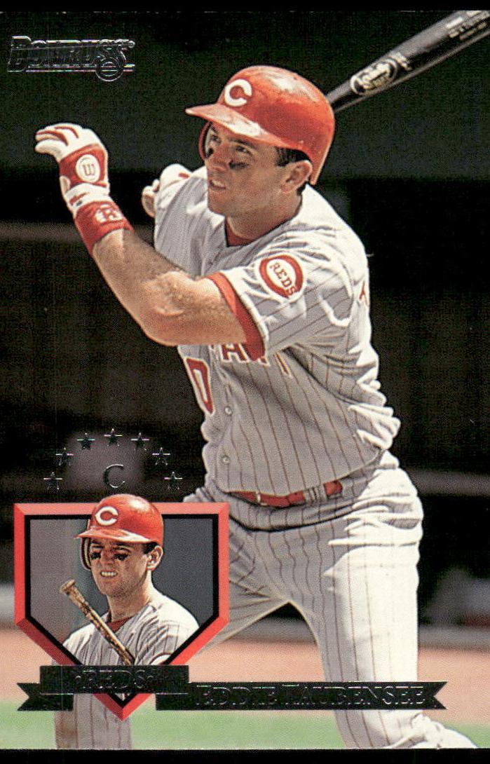 1995 Donruss Eddie Taubensee #323 card
