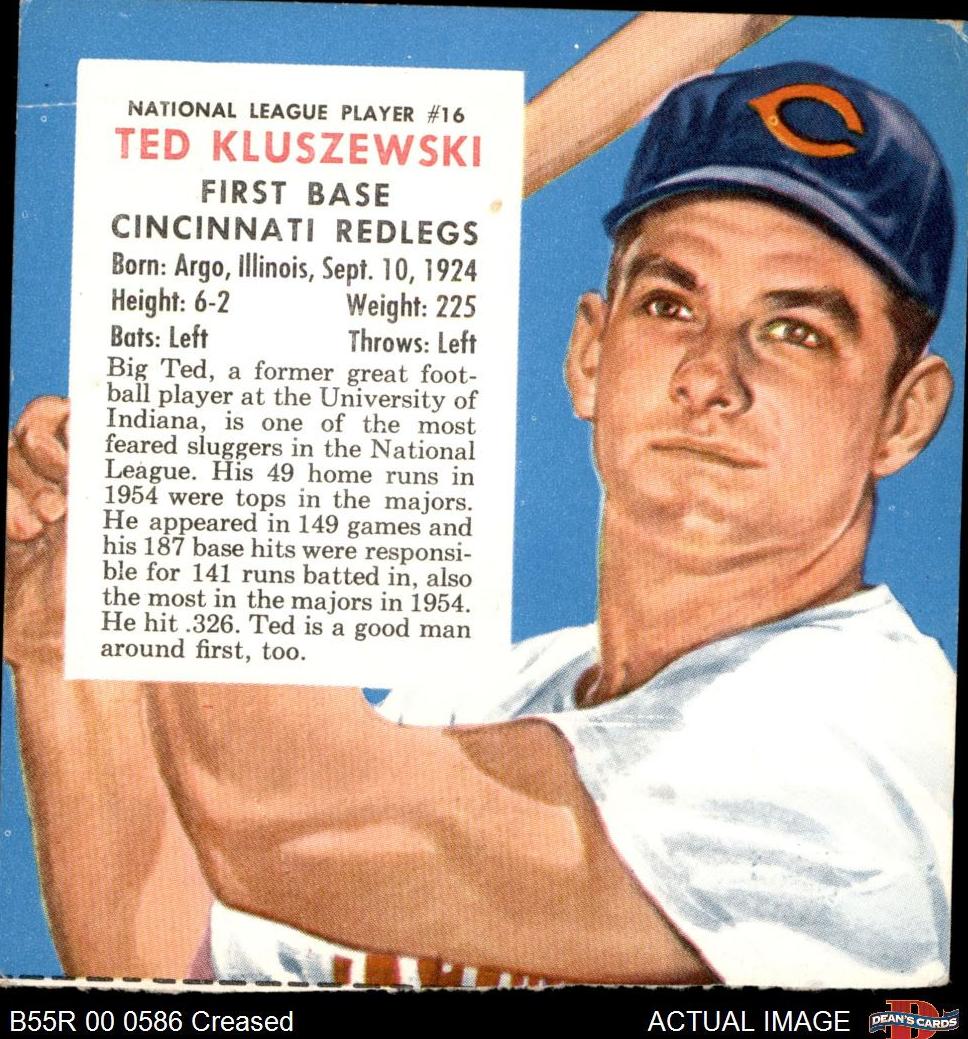 1955 Ted Kluszewski #16
