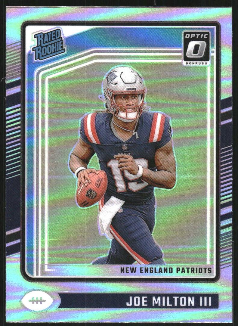 2024 Panini Donruss Optic Joe Milton III [Blue Scope] #255 card