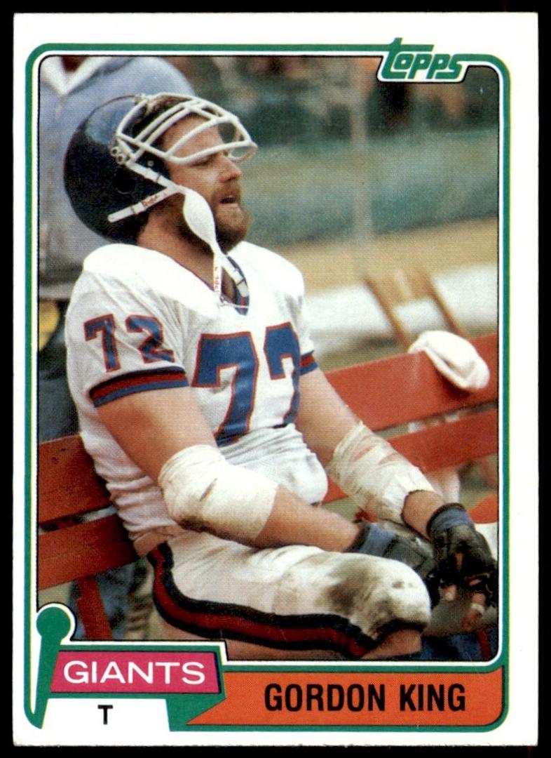 1981 Gordon King #14