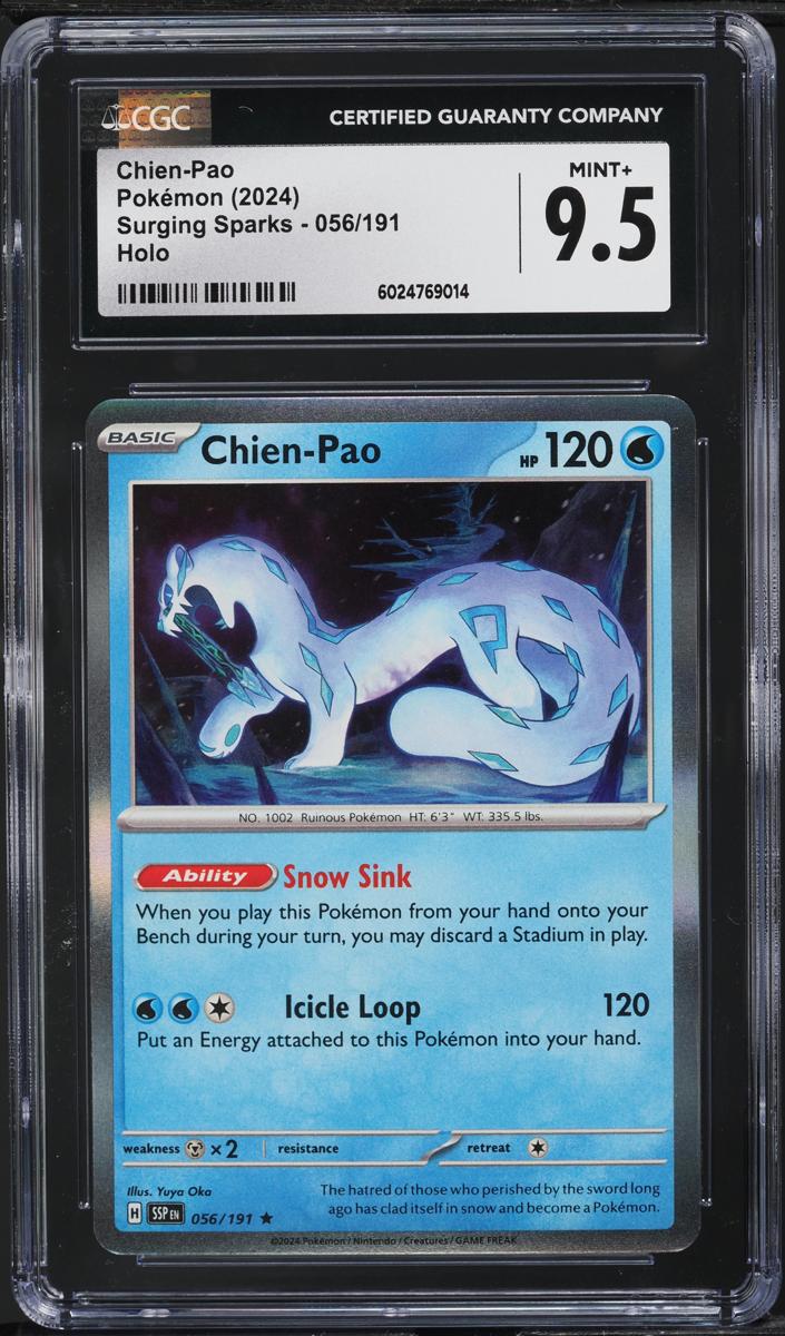 Chien-Pao 2024 Pokemon Scarlet & Violet Surging Sparks