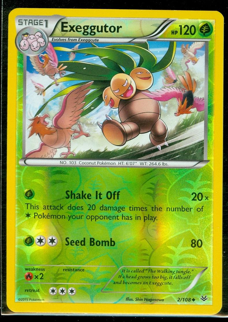 Exeggutor 2015 Pokemon XY Roaring Skies