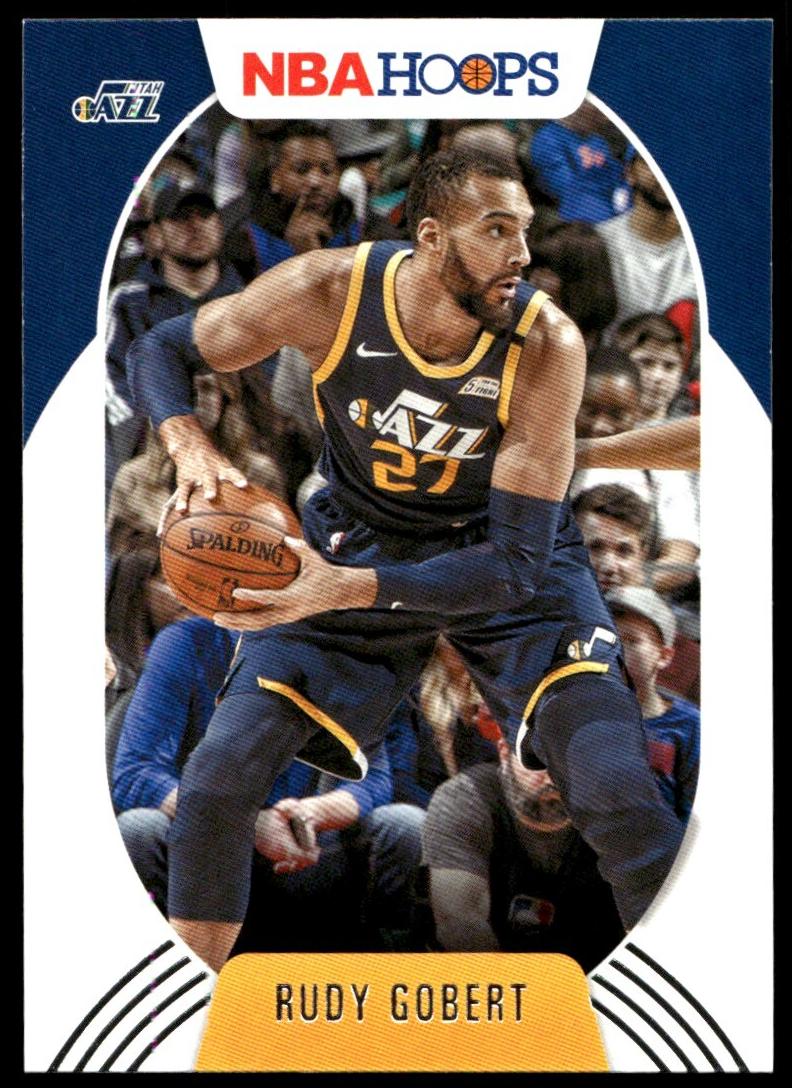 2020 Panini Hoops Rudy Gobert #182 card