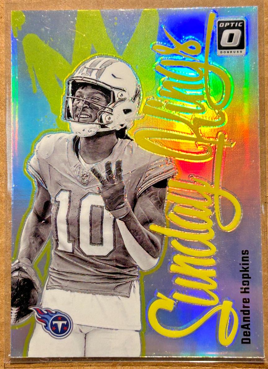 DeAndre Hopkins 2024 Donruss Optic Sunday Kings Football