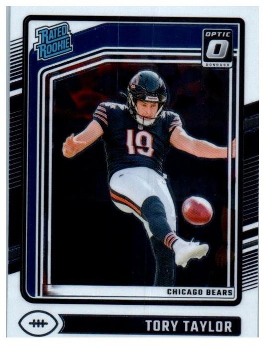 Tory Taylor 2024 Donruss Optic Football card
