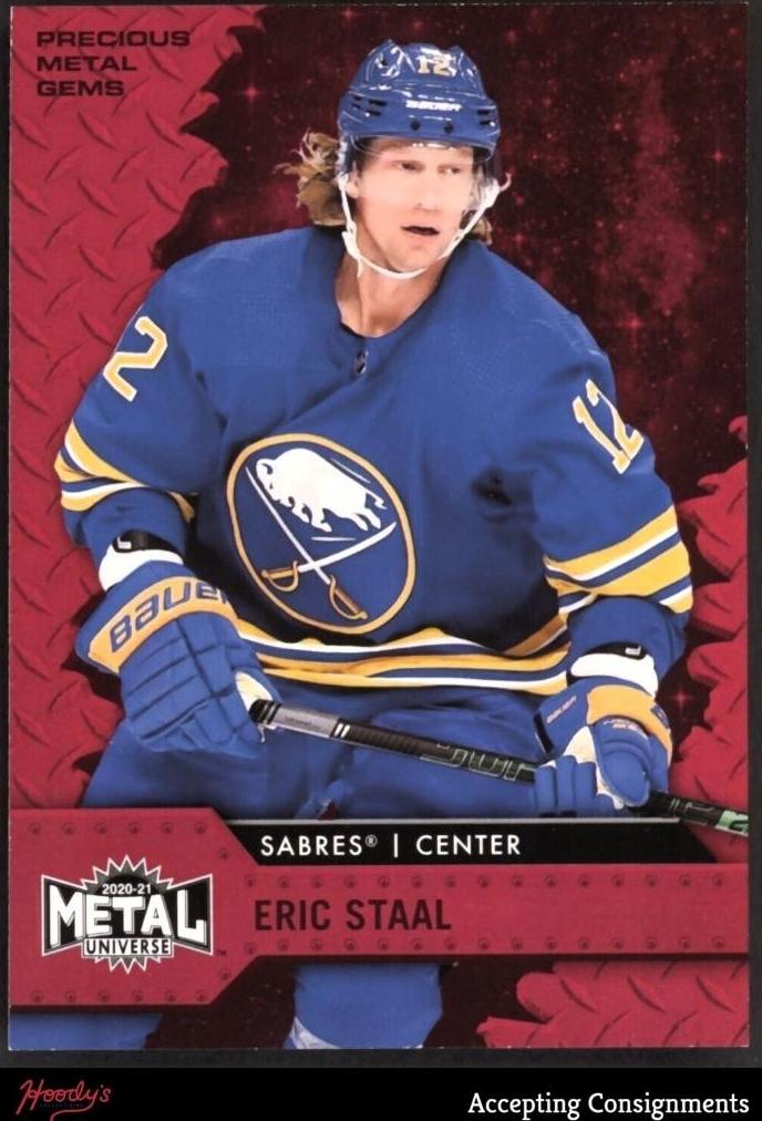 2020 Skybox Metal Universe Eric Staal #84 card