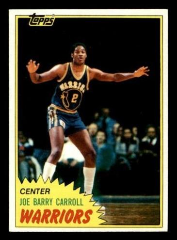 1981 Joe Barry Carroll #71