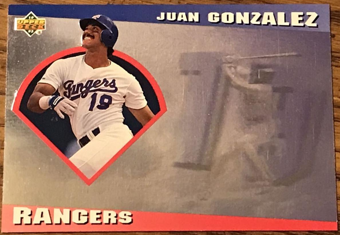 1993 Juan Gonzalez #20