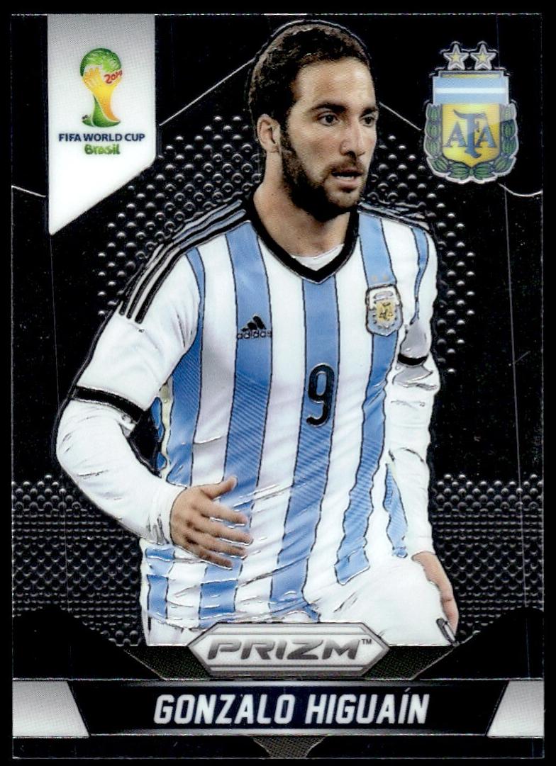2014 Panini Prizm World Cup Gonzalo Higuain #11 card